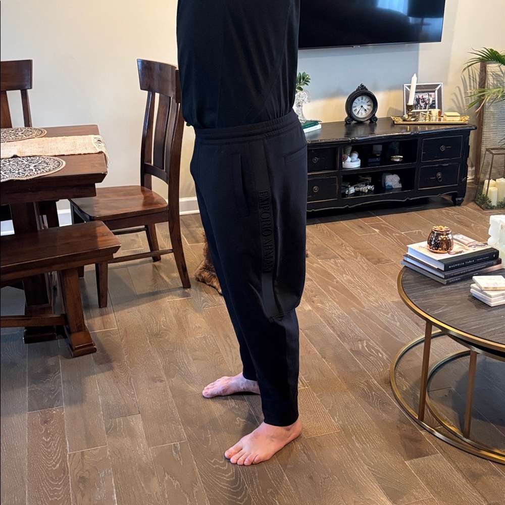 Emporio Armani Black Casual Pants
New